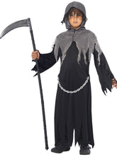 Load image into Gallery viewer, Grim Reaper Children’s Costume
