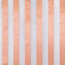 Load image into Gallery viewer, Rose Gold Foil Stripes Luncheon Napkins, 16ct - Foil Stamped

