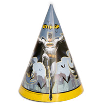 Load image into Gallery viewer, Batman Party Hats, 8ct
