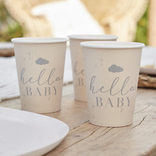 Load image into Gallery viewer, Ginger Ray - Hello Baby Neutral Baby Shower Cups
