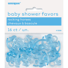 Load image into Gallery viewer, Blue Rocking Horse Favors, 16ct
