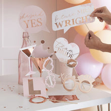 Load image into Gallery viewer, Team Bride Hen Night Customisable Photo Booth Props
