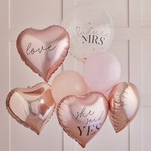 Load image into Gallery viewer, Rose Gold Hen Party Balloon Bundle
