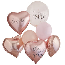 Load image into Gallery viewer, Rose Gold Hen Party Balloon Bundle
