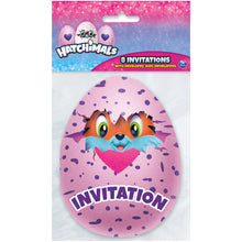 Load image into Gallery viewer, Hatchimals Invitations, 8ct

