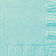 Load image into Gallery viewer, Mint Solid Luncheon Napkins, 20ct
