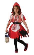 Load image into Gallery viewer, Dead Red Riding Hood, Girls Costume
