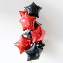 Load image into Gallery viewer, Red Solid Star Foil Balloon 20&quot;
