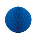 Load image into Gallery viewer, Royal Blue 8&quot; Honeycomb Ball
