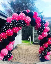 Load image into Gallery viewer, Balloon 30cm, Dots, Pastel Hot Pink
