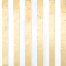 Load image into Gallery viewer, Gold Foil Stripes Luncheon Napkins, 16ct - Foil Stamped
