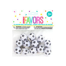 Load image into Gallery viewer, Soccer Ball Keychains, 12ct
