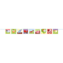 Load image into Gallery viewer, Farm Party Block Banner, 7 ft
