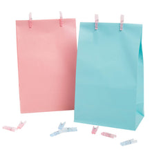 Load image into Gallery viewer, Baby Pink Clothespin Favors, 12ct
