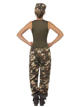 Load image into Gallery viewer, Khaki Camo Costume, Female
