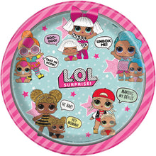 Load image into Gallery viewer, LOL Surprise Round 9&quot; Dinner Plates, 8ct
