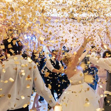 Load image into Gallery viewer, Heart Shaped Confetti Cannon, Gold, 60cm
