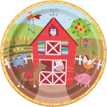 Load image into Gallery viewer, Farm Party Round 9&quot; Dinner Plates, 8ct
