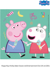 Load image into Gallery viewer, Peppa Pig Napkins, 2 ply, (x20)
