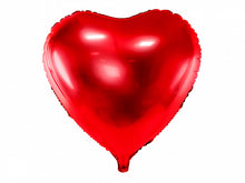 Load image into Gallery viewer, Red Heart Foil Balloon 18&quot;
