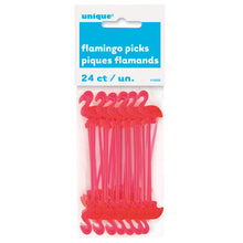 Load image into Gallery viewer, Plastic Flamingo Picks 3&quot;
