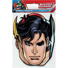 Load image into Gallery viewer, Justice League Party Masks, 8ct
