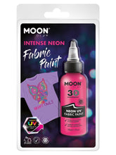 Load image into Gallery viewer, Moon Glow - Neon UV Intense Fabric Paint - Pink
