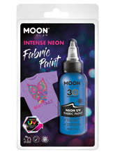 Load image into Gallery viewer, Moon Glow - Neon UV Intense Fabric Paint - Blue
