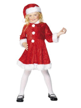 Load image into Gallery viewer, Mini Miss Santa Costume, Red
