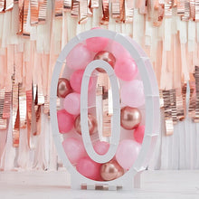 Load image into Gallery viewer, Balloon Mosaic Number Stand, Age 0
