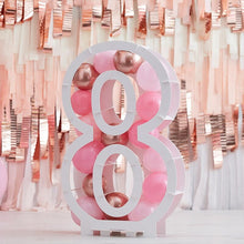 Load image into Gallery viewer, Balloon Mosaic Number Stand, Age 8
