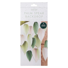 Load image into Gallery viewer, Ginger Ray -Sage And Cream Palm Spear Backdrop
