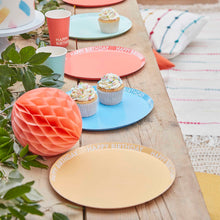 Load image into Gallery viewer, Ginger Ray - Brights Happy Birthday Paper Plates
