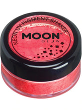 Load image into Gallery viewer, Moon Glow Intense Neon UV Pigment Shaker 5g - Red
