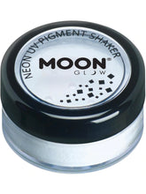 Load image into Gallery viewer, Moon Glow Intense Neon UV Pigment Shaker 5g - White
