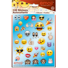 Load image into Gallery viewer, Emoji Sticker Sheets, 4ct
