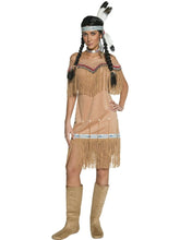 Load image into Gallery viewer, Native American Inspired Lady Costume
