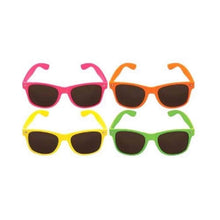 Load image into Gallery viewer, Adult Glasses Neon Frame Black Lens
