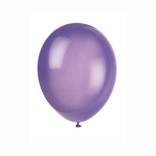 Load image into Gallery viewer, Pack of 12&quot; Latex Balloons, 50ct - Crystal Midnight Purple
