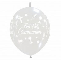 Load image into Gallery viewer, Communion Linking Latex Balloon 12"
