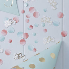 Load image into Gallery viewer, Ginger Ray Ombre Happy Birthday Table Confetti

