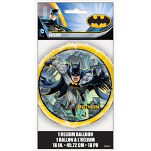 Load image into Gallery viewer, Batman Round Foil Balloon 18&quot;, Packaged
