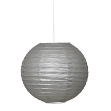 Load image into Gallery viewer, Silver Solid 10&quot; Round Lantern
