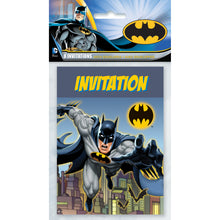 Load image into Gallery viewer, Batman Invitations, 8ct
