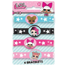 Load image into Gallery viewer, LOL Surprise Stretchy Bracelets, 4ct
