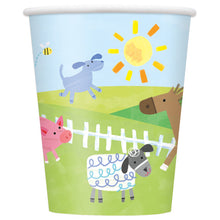 Load image into Gallery viewer, Farm Party 9oz Paper Cups, 8ct
