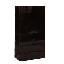 Load image into Gallery viewer, Black Paper Party Bags, 12ct
