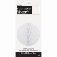 Load image into Gallery viewer, White Paper 8&quot; Honeycomb Ball
