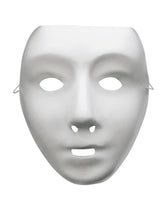 Load image into Gallery viewer, Robot Mask, White
