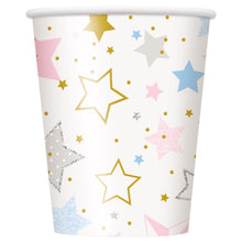 Load image into Gallery viewer, Twinkle Twinkle Little Star 9oz Paper Cups, 8ct
